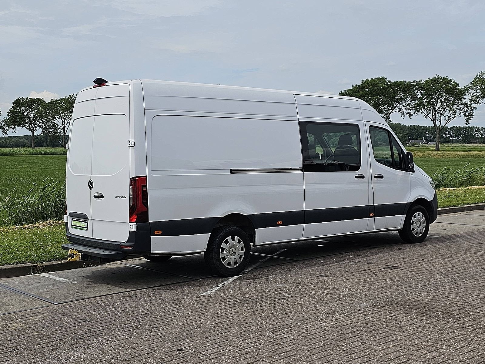 MERCEDES-BENZ SPRINTER 317 dubbele cabine l3h2!, Automaat, Achterwielaandrijving, Gebruikt, Euro 6