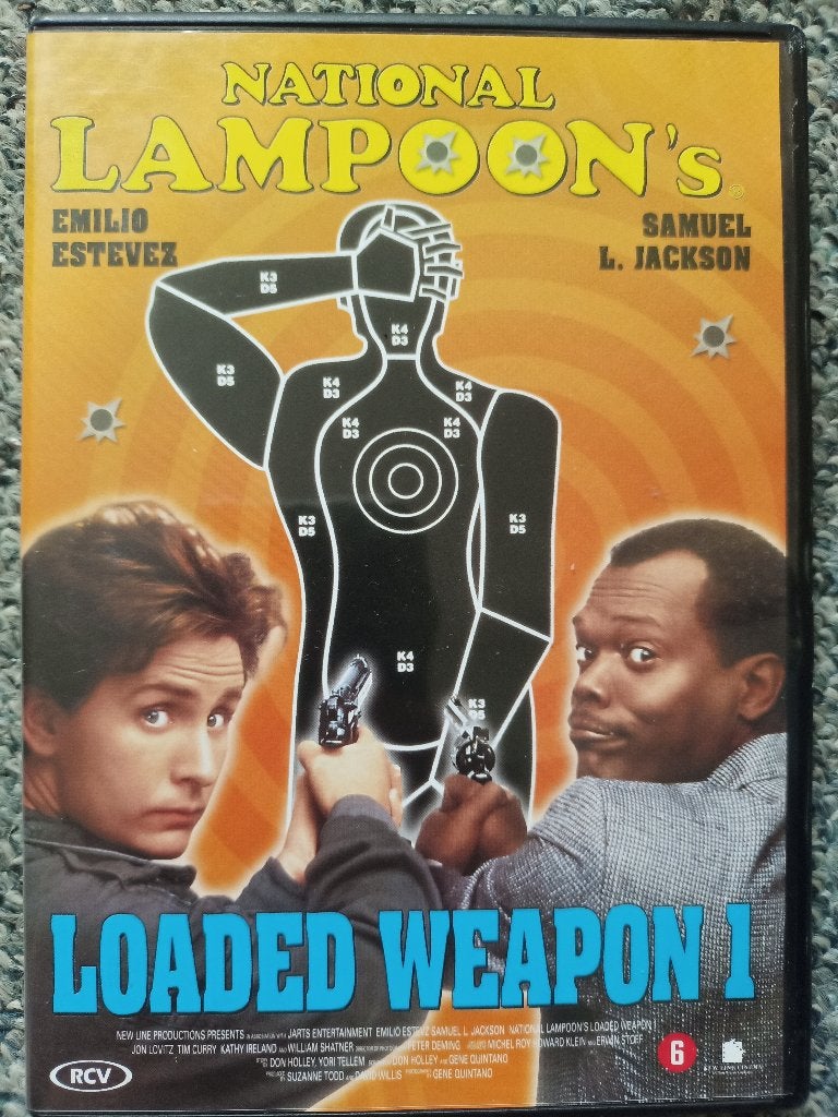 National Lampoon's Loaded Weapon 1 DVD - Komedie, Nederlands, Ophalen of Verzenden, Zo goed als nieuw, Vanaf 6 jaar