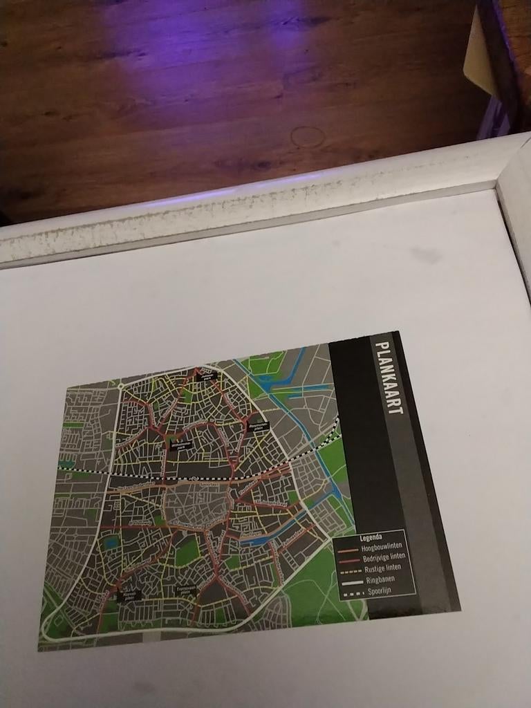 TILBURG.   PLANKAART, Verzamelen, Ophalen of Verzenden, Noord-Brabant