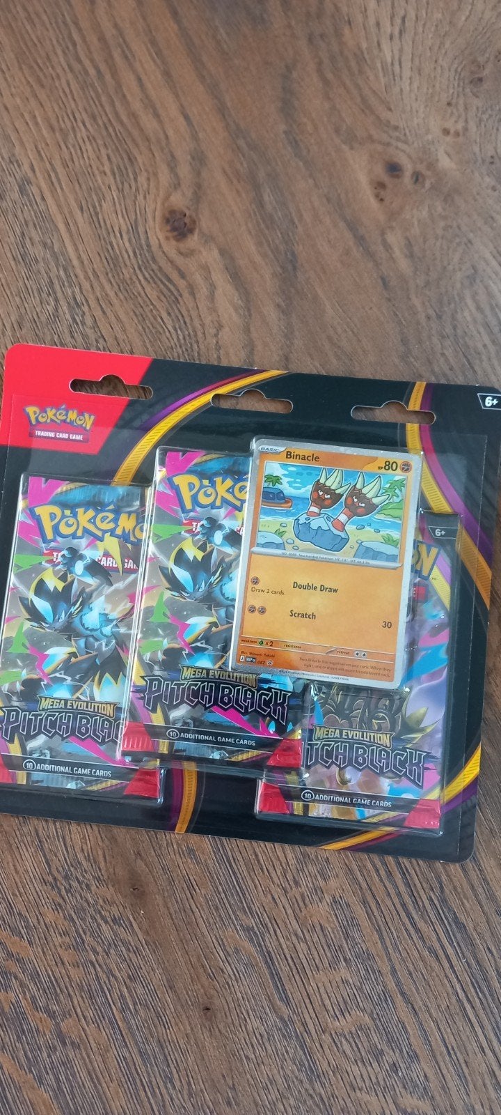 Pokémon Mega Evolution Pitch Black 3-pack Blister, Ophalen of Verzenden