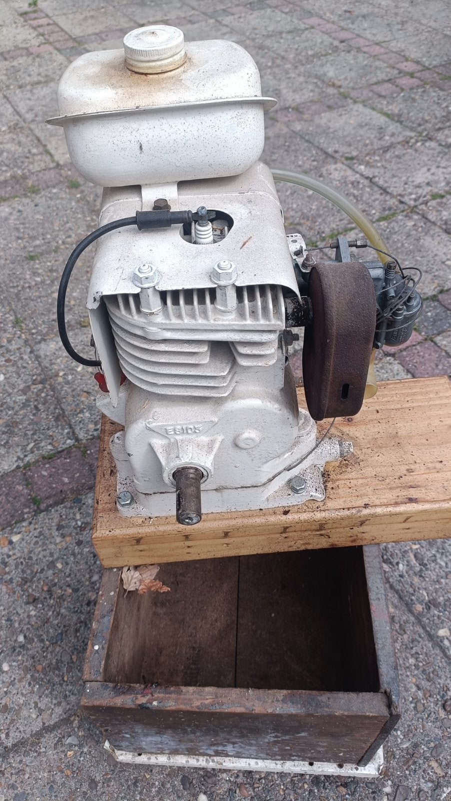 Stationair motor, Ophalen, Gebruikt, Benzinemotor