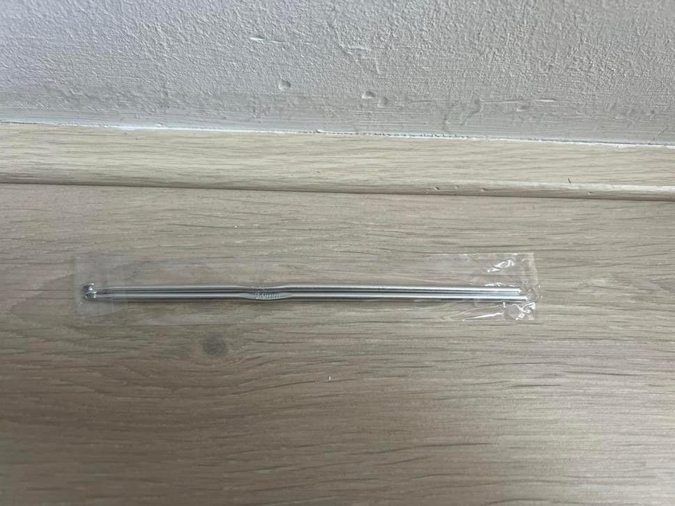 2x Haaknaald 3mm - Nieuw en Ongebruikt, Hobby en Vrije tijd, Breien en Haken, Ophalen of Verzenden, Nieuw, Haken, Naald