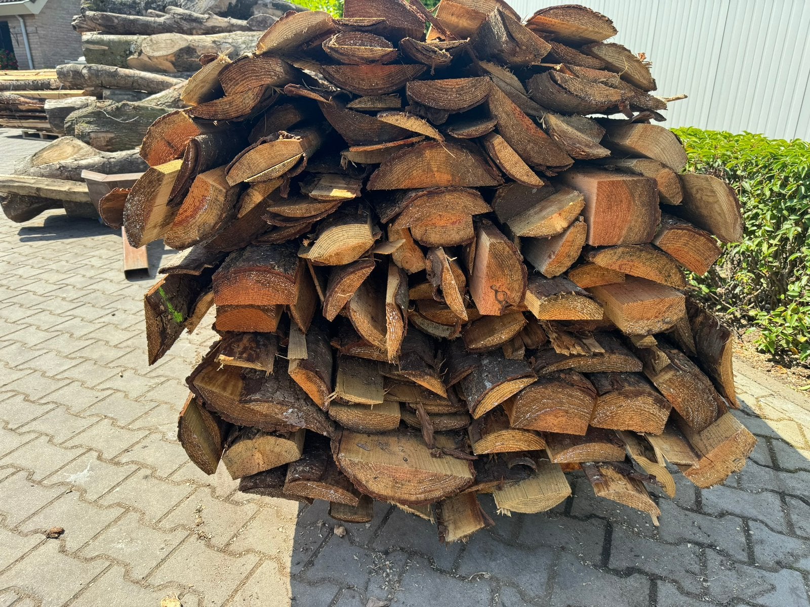 Mooie pakketten haardhout 2,5 kuub voor 150 euro !!!, Minder dan 3 m³, Ophalen, Overige houtsoorten, Stammen
