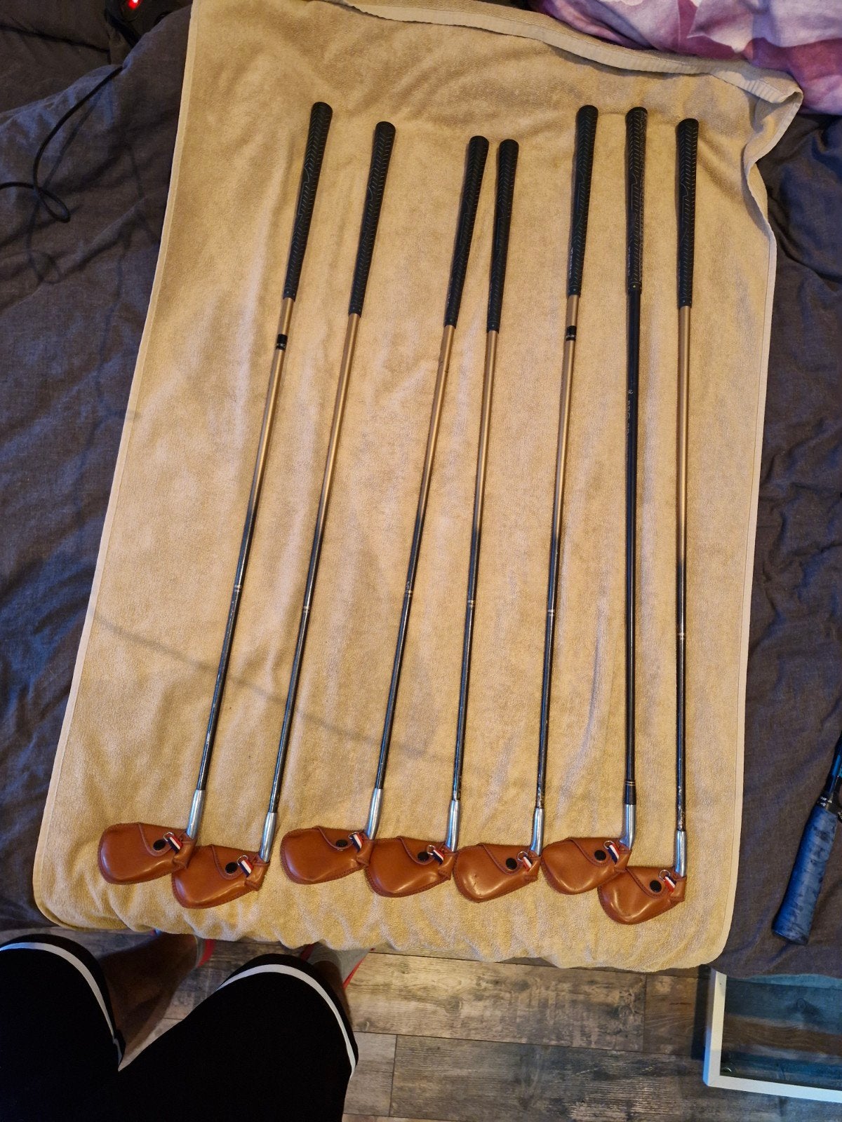 Browning Eclipse Golf IJzerset met Hoesjes, Ophalen of Verzenden, Gebruikt, Club, Overige merken