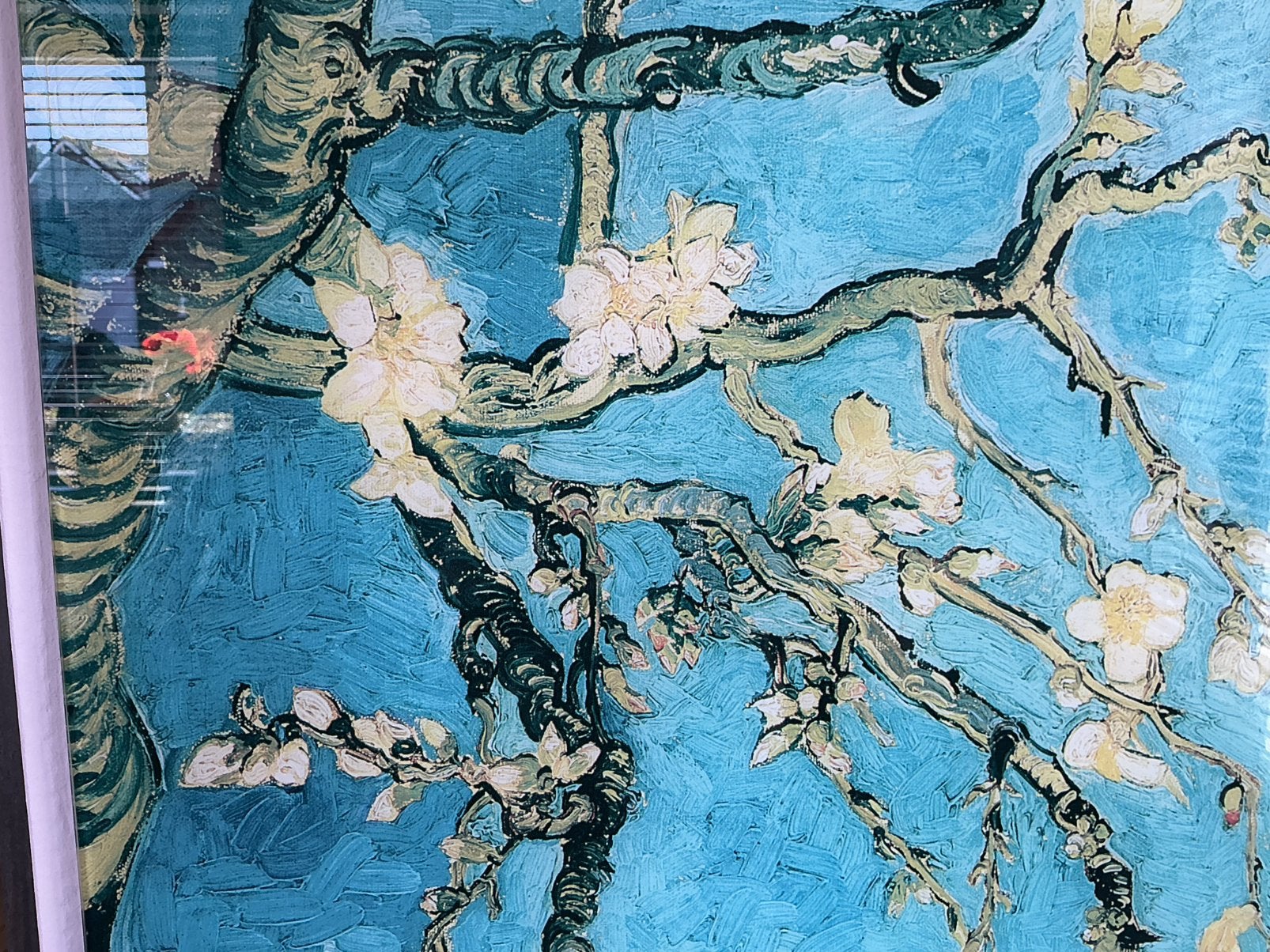 Vincent v Gogh glasschilderij, Ophalen, Zo goed als nieuw, Schilderij, 75 – 100