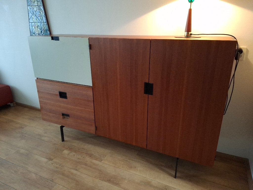 Cees Braakman CU09 Japan serie Dressoirvoor Pastoe, Mid 20th century modern, Gebruikt, Teakhout, 25 tot 50 cm
