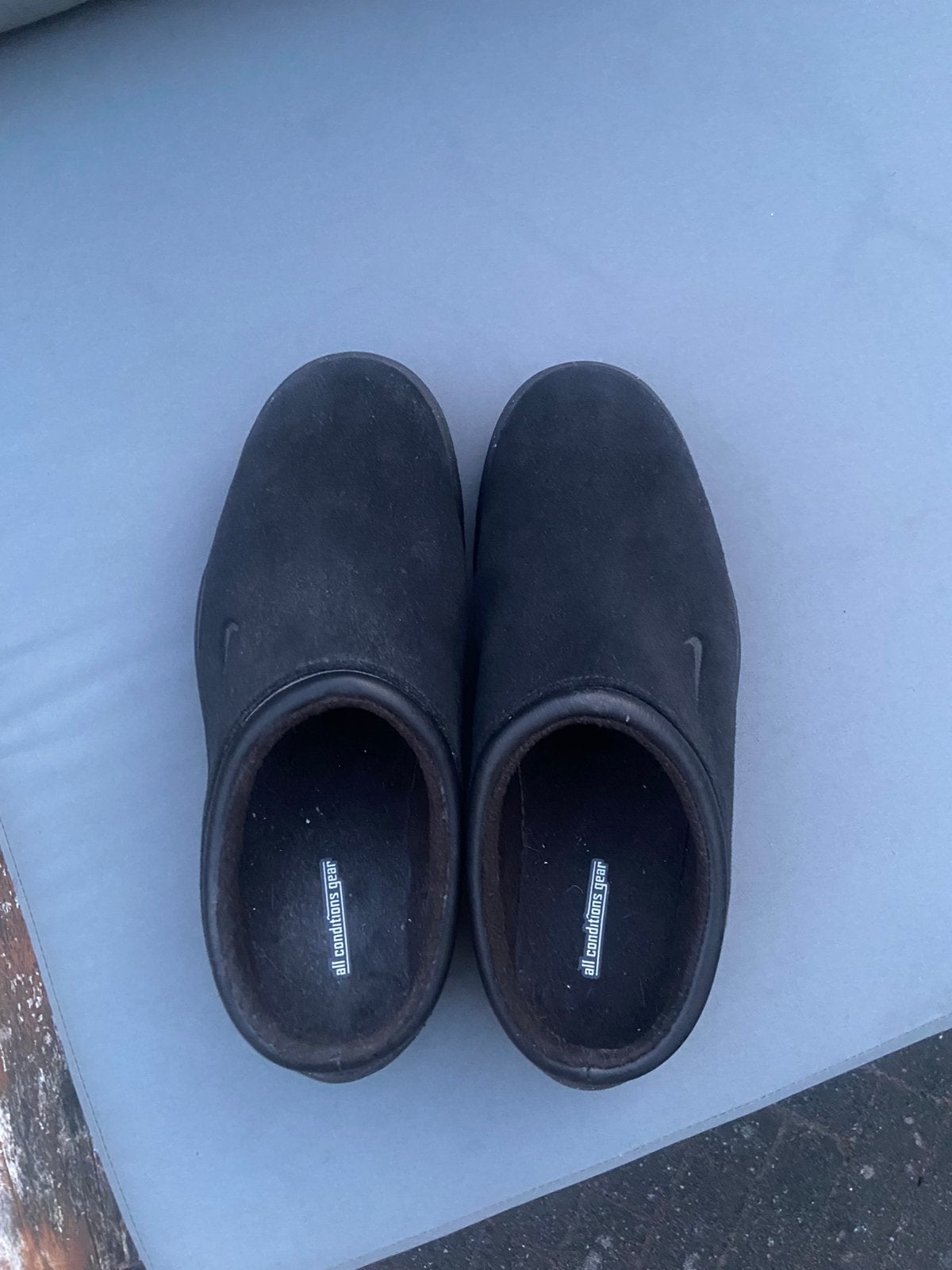 Nike ACG Rufus triple black maat 44 nieuw, Ophalen, Zwart, Nieuw, Pantoffels of Sloffen