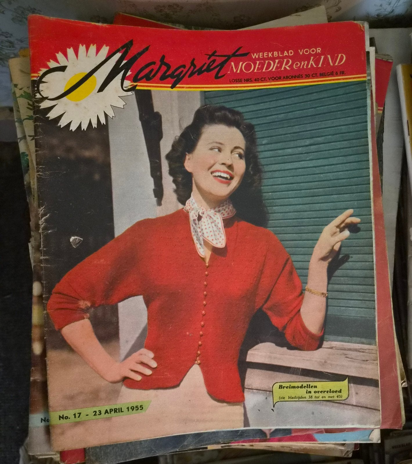 Grote collectie Margriet  jaren '50, '60 en '70, Boeken, Tijdschriften en Kranten, Ophalen, Gelezen, Damesbladen