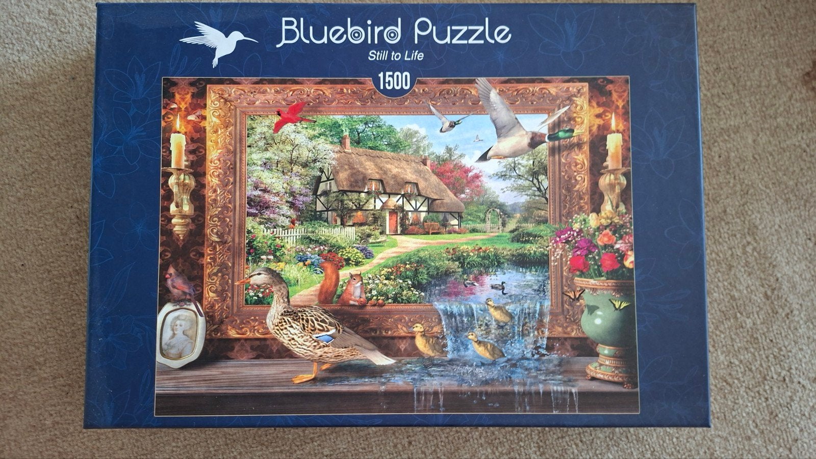 Bluebird puzzel: Still to Life (1500 stukjes), Ophalen of Verzenden, 500 t/m 1500 stukjes, Zo goed als nieuw, Legpuzzel