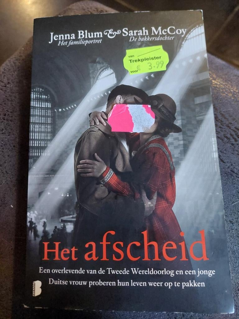 Jenny Blum - Het afscheid, Ophalen of Verzenden, Zo goed als nieuw, Sarah McCoy; Jenna Blum