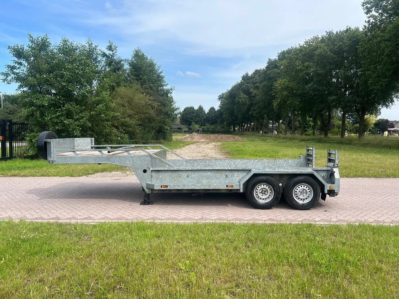 kuiper be oplegger kuip dieplader 5 ton (bj 2011), Overige brandstoffen, Origineel Nederlands, Bedrijf, Aanhangers en Opleggers