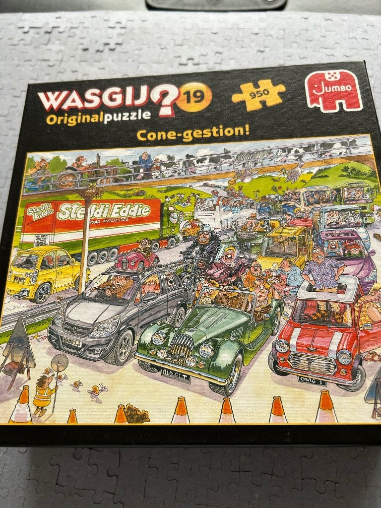 Was gij puzzel, Ophalen of Verzenden, 500 t/m 1500 stukjes, Zo goed als nieuw, Legpuzzel