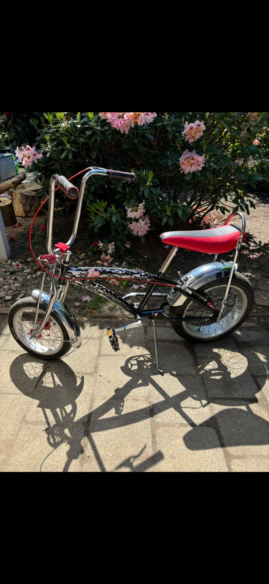Schitterende Schwinn Sting-Ray Chopper Fiets, 16 tot 20 inch, Staal, Velgrem, Ophalen of Verzenden