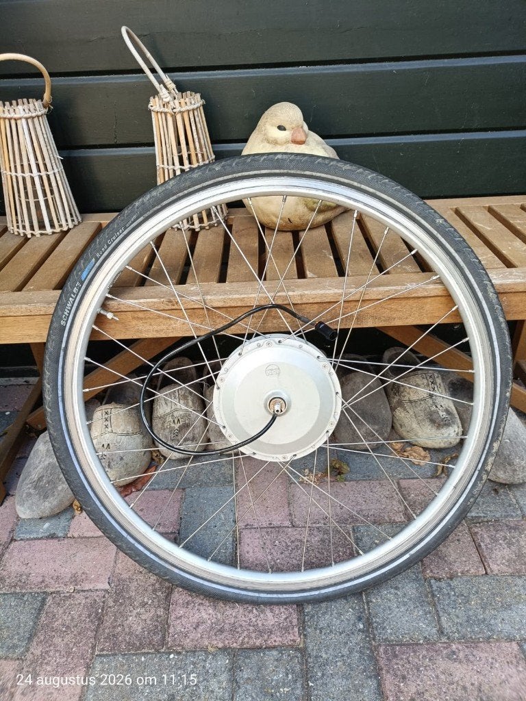 voorwiel sparta avantgarde met motor, Sparta Ion, Gebruikt, Motor, Aluminium
