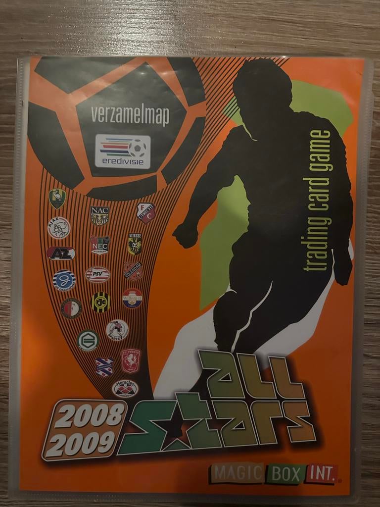 Voetbalplaatjes verzamelalbum Eredivisie 2008/2009, Ophalen of Verzenden, Gebruikt, Overige binnenlandse clubs, Boek of Tijdschrift