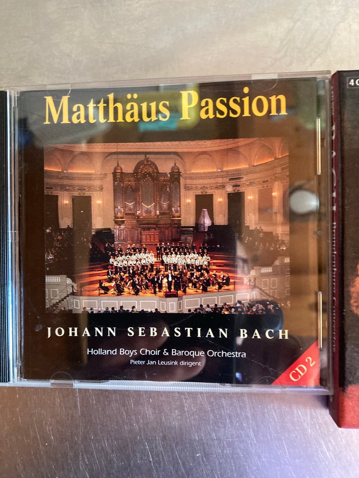 Bach Matthäus Passion en Branderburg Concentro, Cd's en Dvd's, Cd's | Klassiek, Ophalen of Verzenden, Barok, Zo goed als nieuw