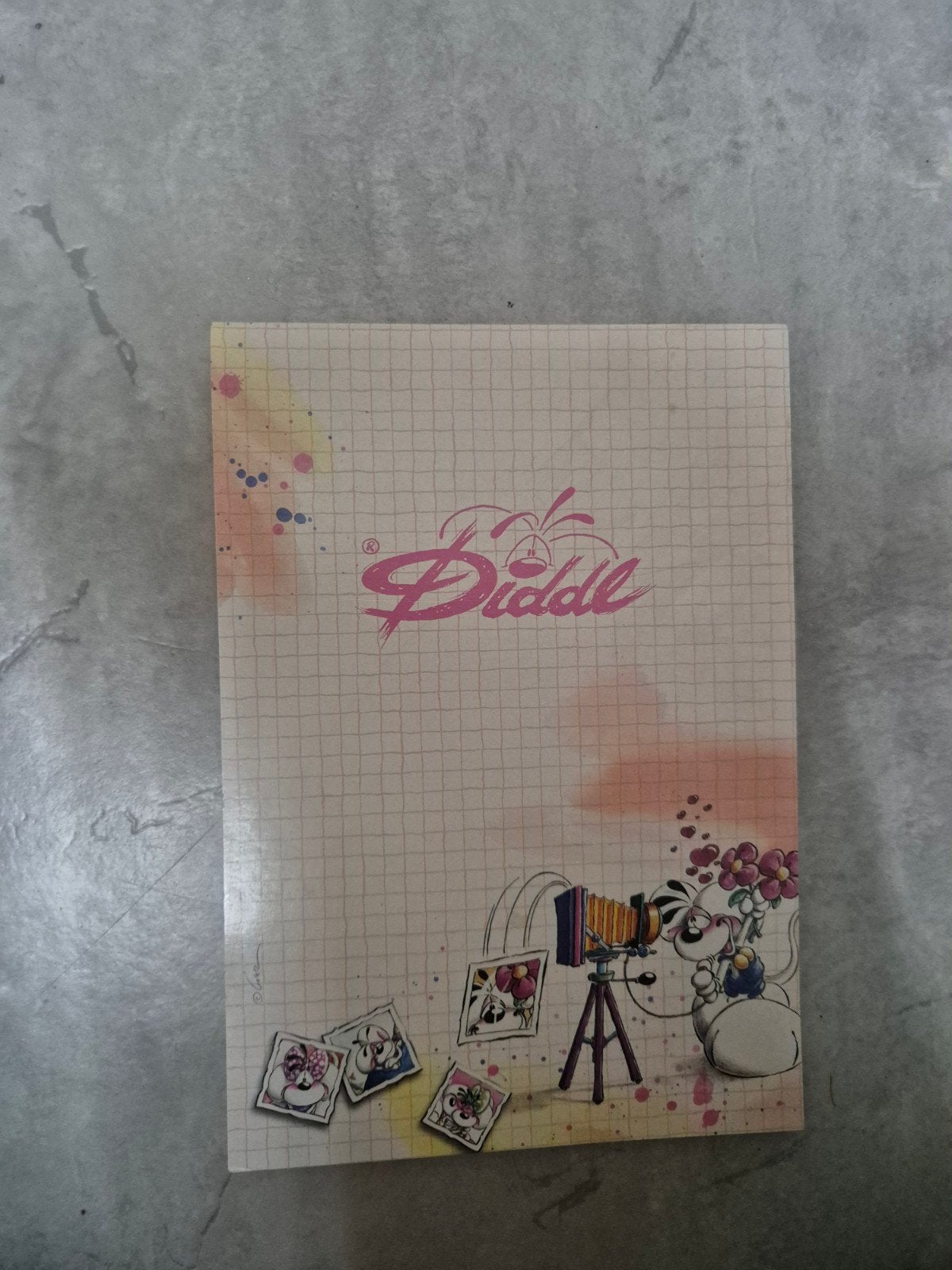 Diddl Notitieblok, Verzamelen, Diddl, Ophalen of Verzenden, Papier, Kaart of Schrift