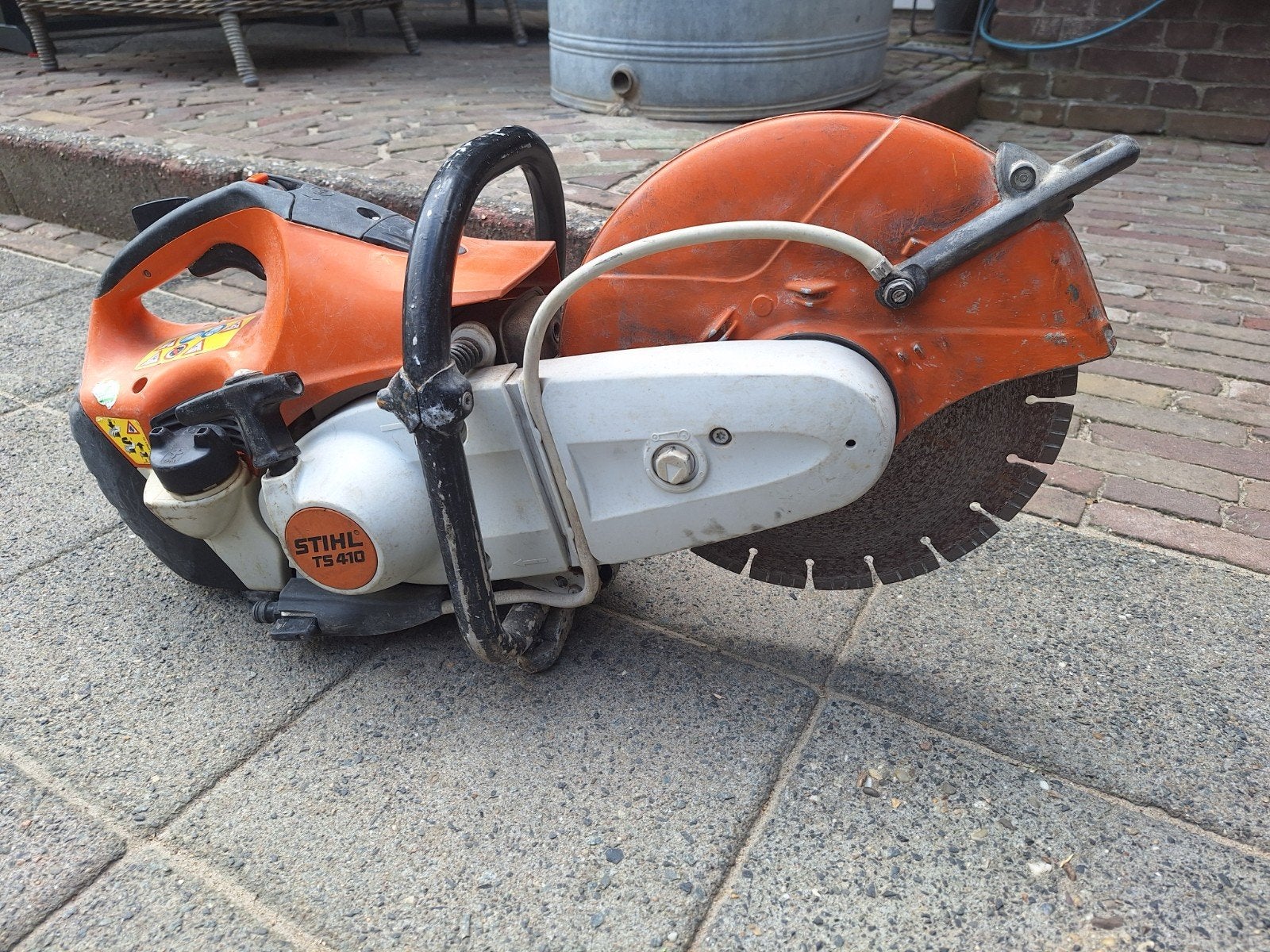 bandenzaag, motorslijper, stihl TS410, Ophalen, Gebruikt, Stihl