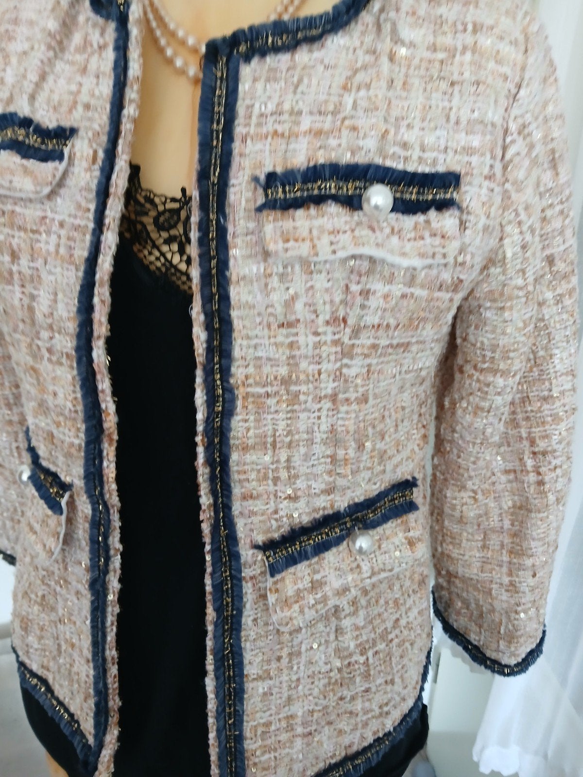 Millenium 🌸 prachtig klasse jasje mt 36 38, Overige kleuren, Verzenden, Milineum, Nieuw