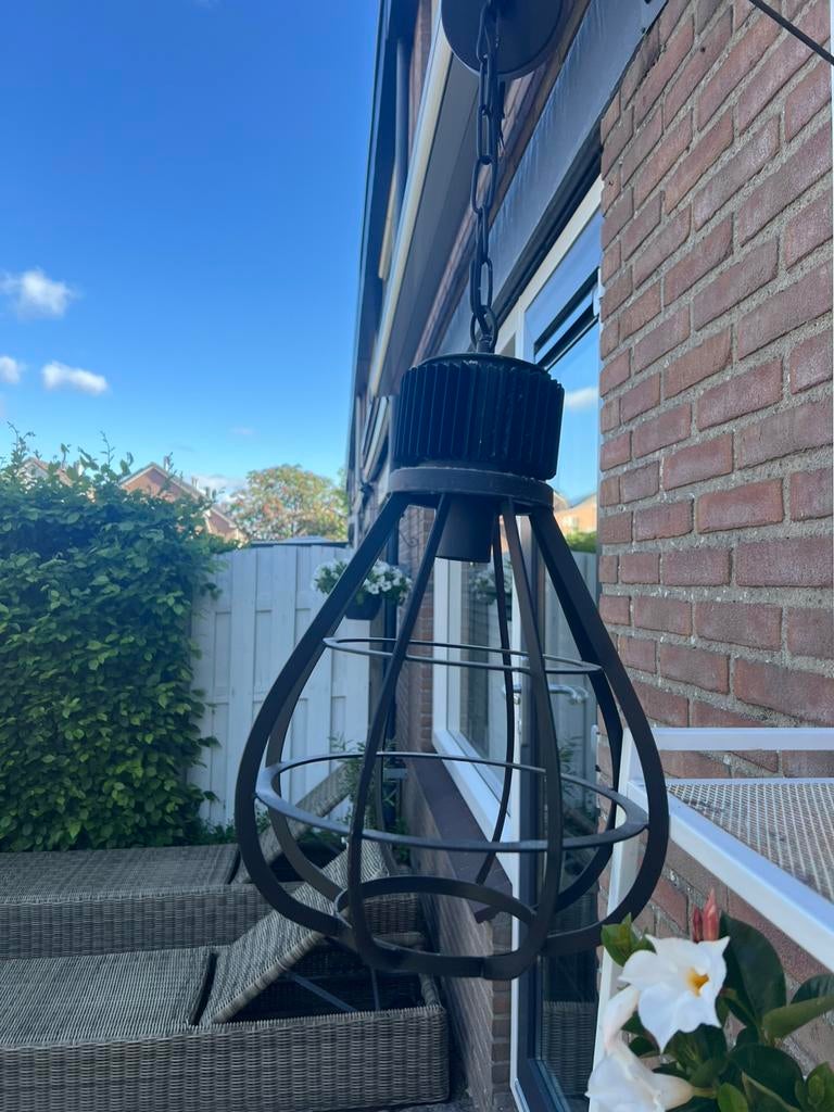 Hanglamp, Ophalen, Gebruikt, Metaal, Minder dan 50 cm