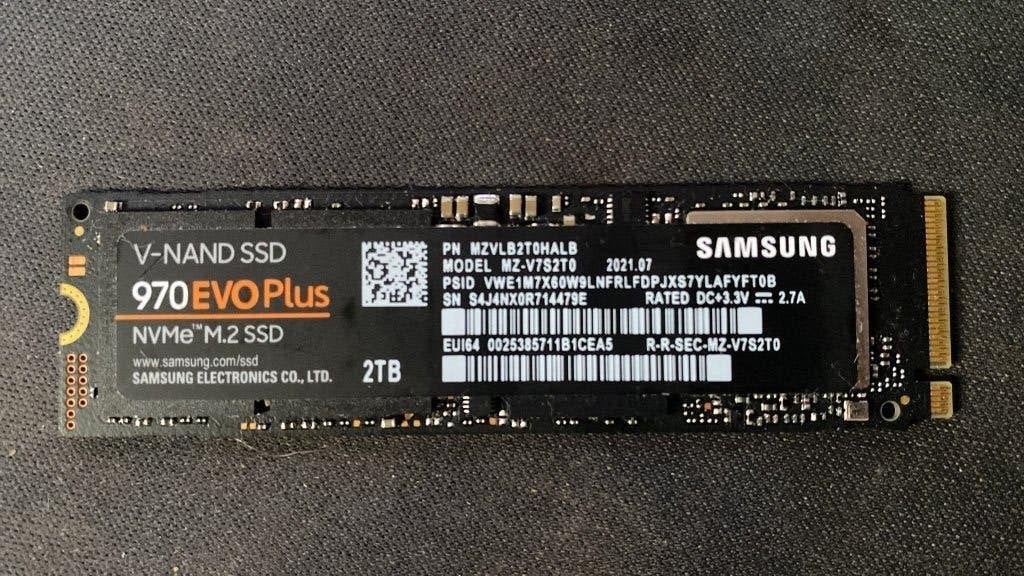 Samsung SSD 970 EVO Plus 2TB NVMe M.2, Computers en Software, Intern, 2TB, SSD, Ophalen of Verzenden