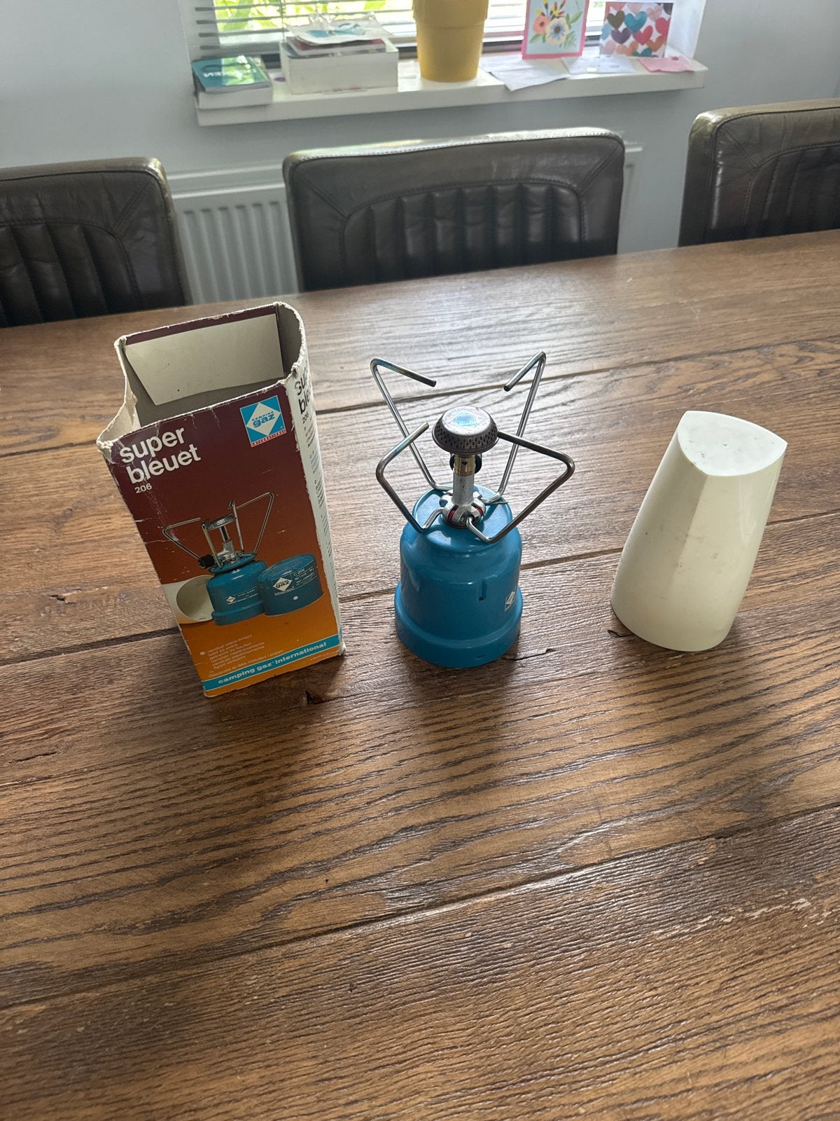 Campingaz Super Bleuet 206 gasbrander, Caravans en Kamperen, Ophalen, Gebruikt