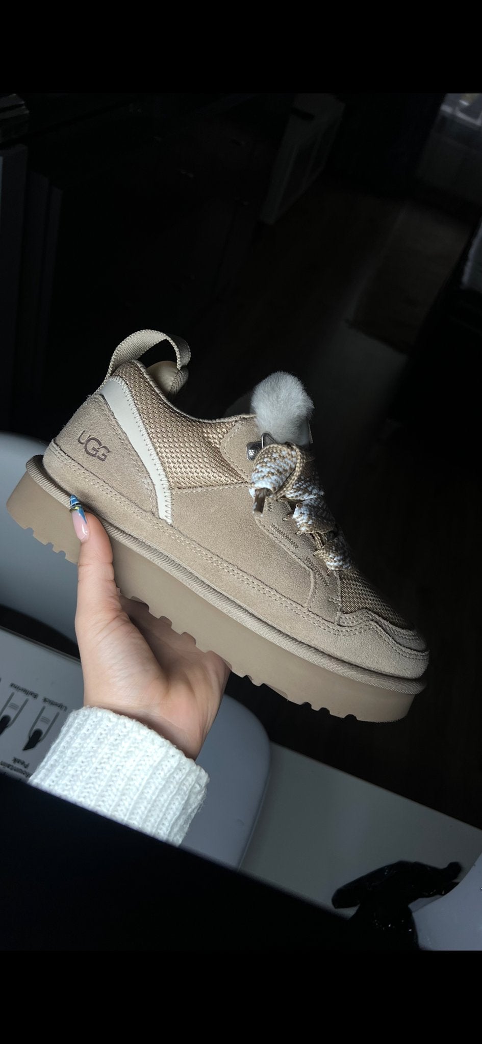 Nieuwe UGG Highland Waterproof Laarzen - Maat 39, Verzenden, Nieuw, Beige, Lage of Enkellaarzen