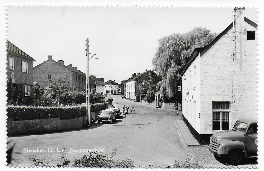 Slenaken Dorpsgezicht Ongelopen Ansichtkaart ( B5136 ), Ophalen of Verzenden, 1960 tot 1980, Ongelopen