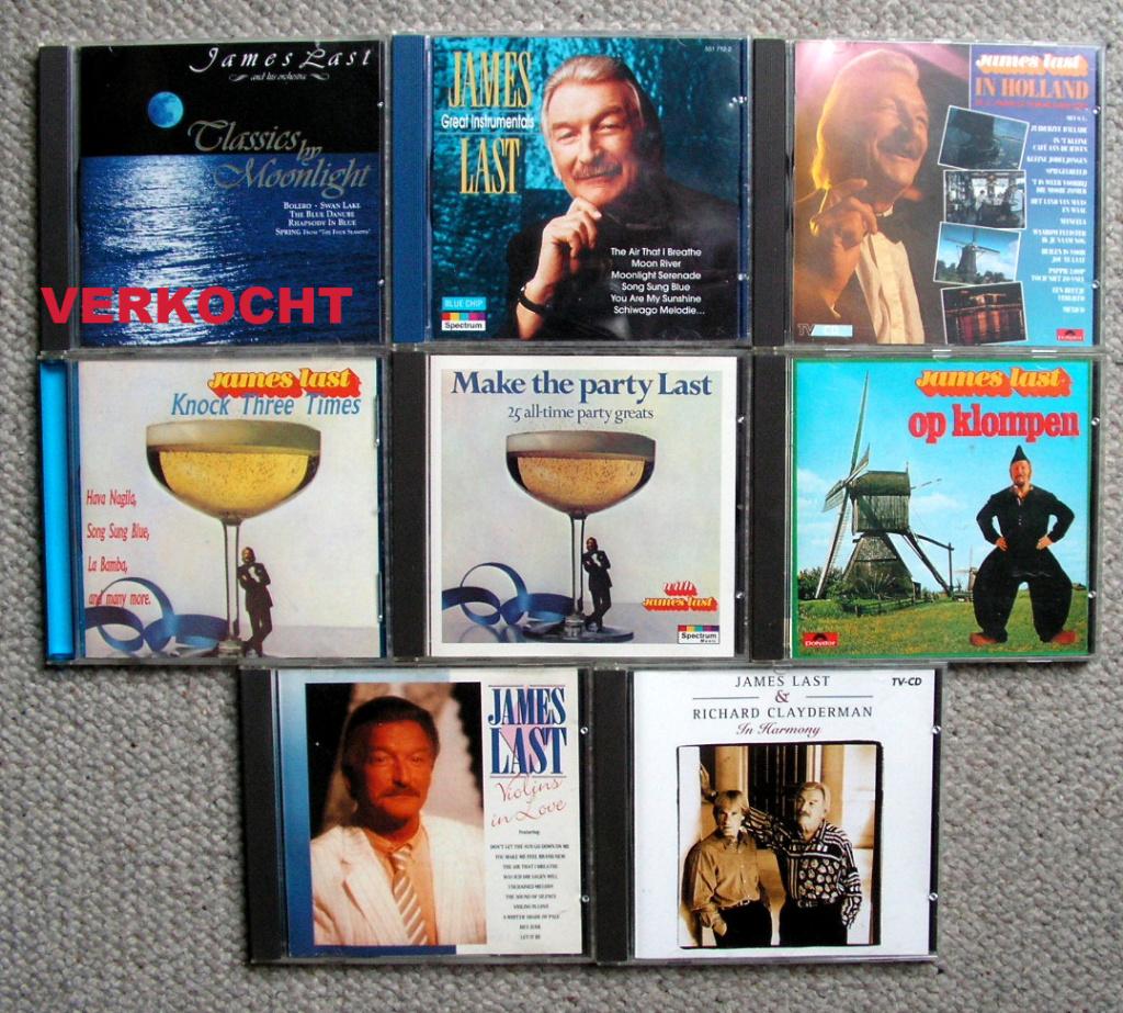 James Last 7 CD’s €3 per stuk 7 voor €17,50 ZGAN, Ophalen of Verzenden, Zo goed als nieuw