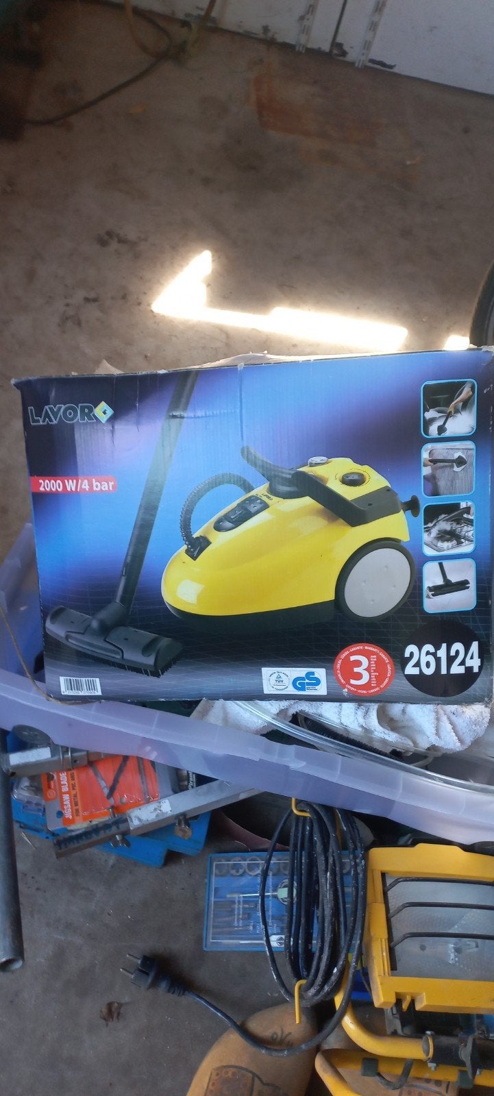Lavor Stoomreiniger 2000W/4 bar - Krachtige Reiniging, Ophalen, Overige merken, Nieuw, Stoomreiniger