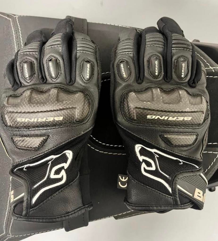 Bering zomer motorhandschoenen maat M, Motoren, Kleding | Motorkleding, Ophalen of Verzenden, Tweedehands, Handschoenen