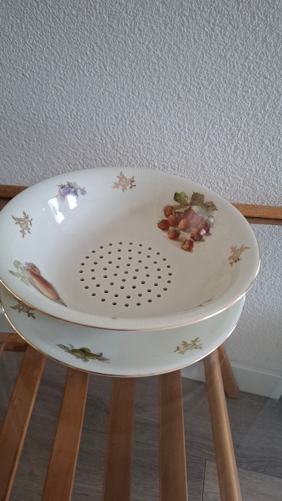 Vintage Porseleinen Fruittest- Schumann Bavaria, Ophalen of Verzenden