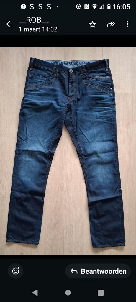 PMI Legend spijkerbroek, Ophalen of Verzenden, Blauw, W30 - W32 (confectie 38/40)