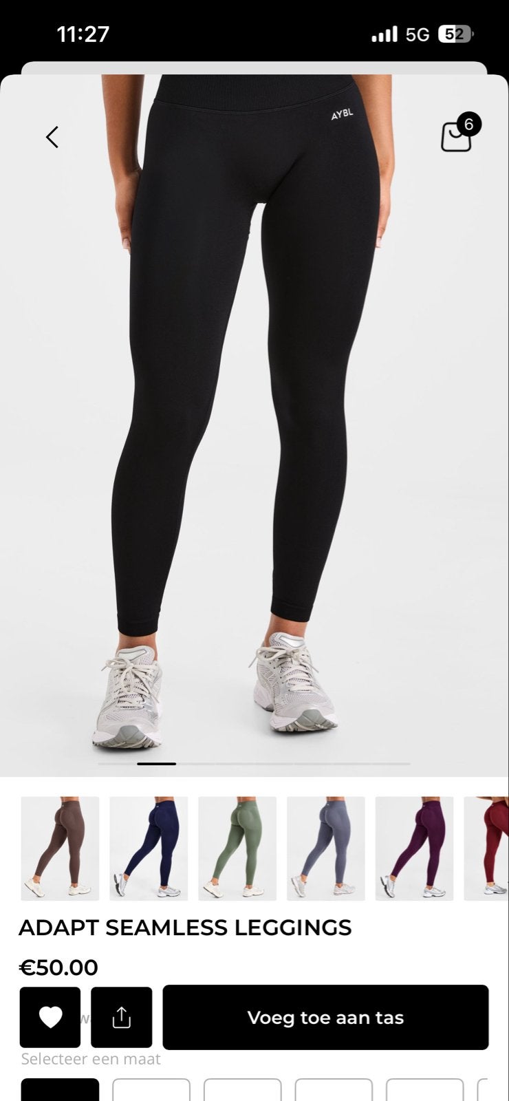 3 AYBL Sportleggings - S - Zo goed als nieuw, Zwart, Ophalen of Verzenden, Maat 36 (S), Fitness of Aerobics