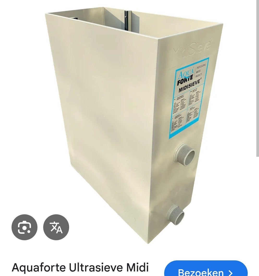 Aqua forte filter gezocht, Ophalen of Verzenden, Zo goed als nieuw