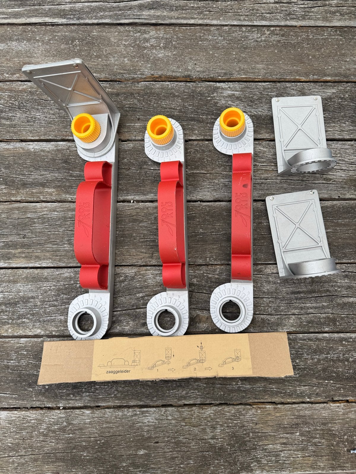 3x Tool Kid Zaaggeleiders - Nieuw, Ophalen of Verzenden, Nieuw, Overige typen
