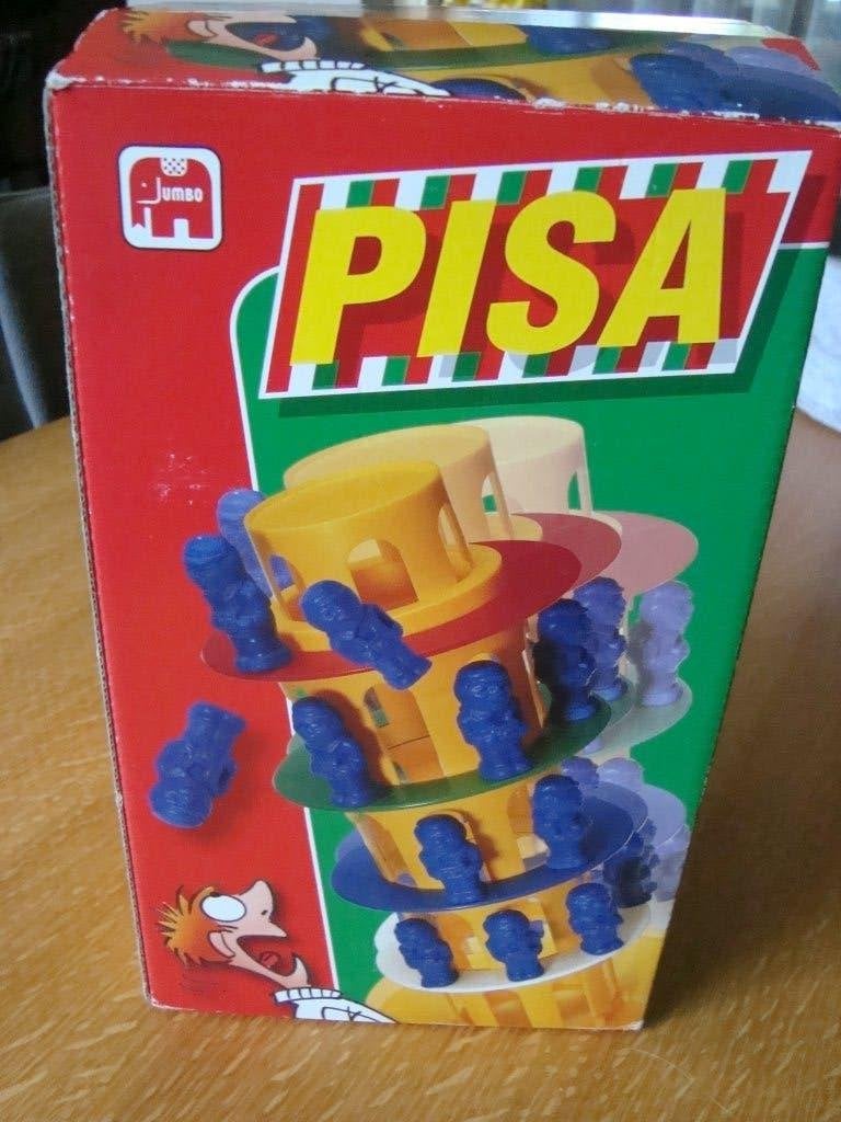 Toren van pisa, Hobby en Vrije tijd, Gezelschapsspellen | Overige, Ophalen of Verzenden, Zo goed als nieuw