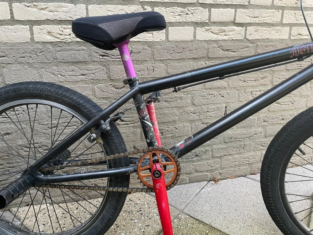 BMX We The People Justice 20 inch, Ophalen, Gebruikt, Staal, Velgrem