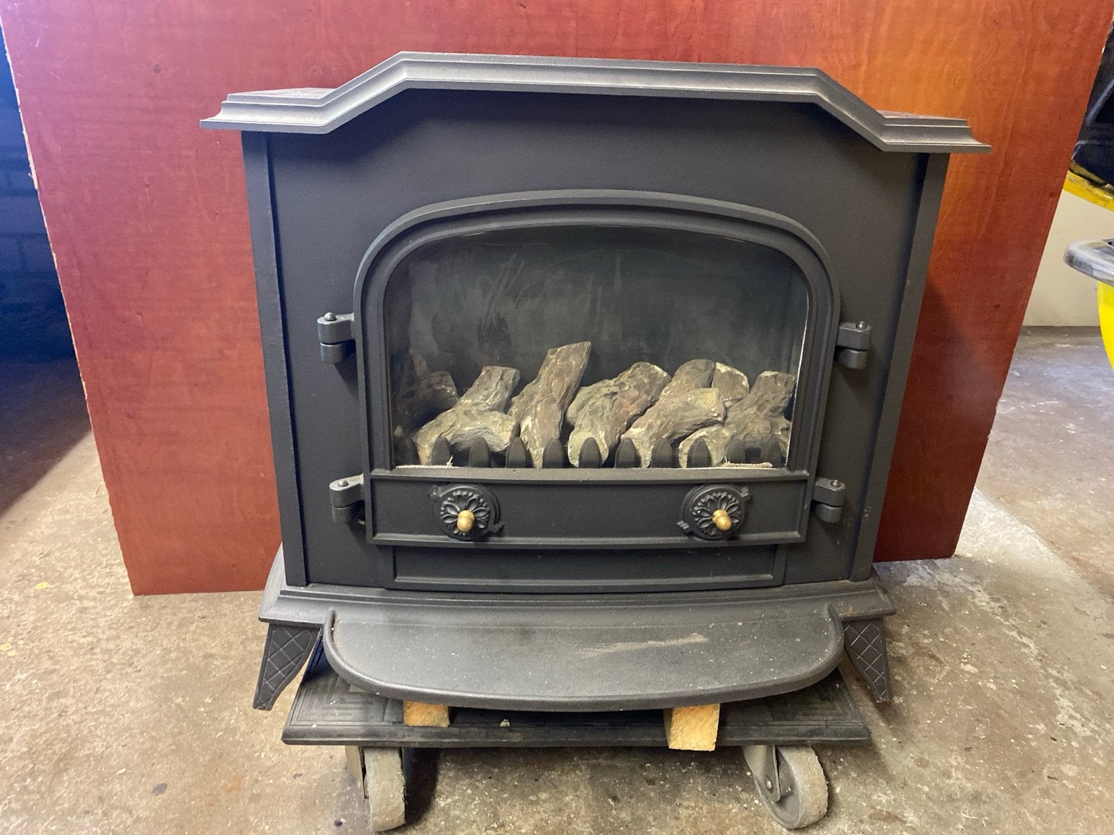 Mooie en goed werkende Thermocet Elegance Flame LV gaskachel, Ophalen, Gebruikt, Gas, Vrijstaand
