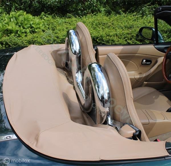 MX5 Tonneau cover tan, Auto-onderdelen, De Cabriohoeve VOF, Nieuw, Info@cabriohoeve.nl, Julianalaan 9, 9462PG Gasselte, Nederland