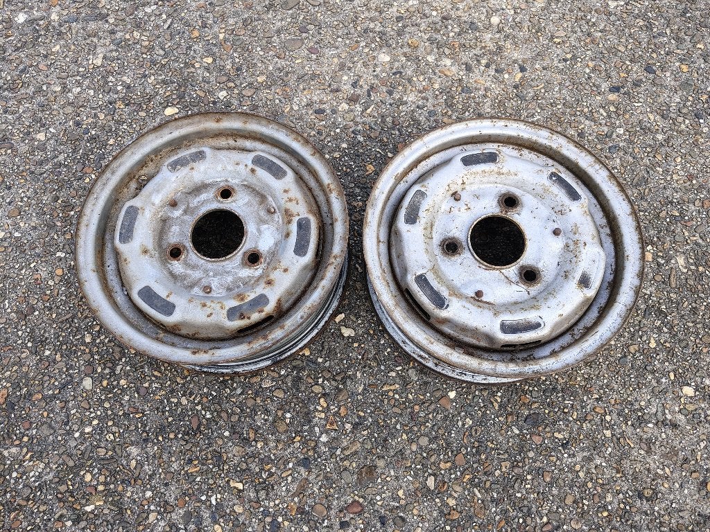 2x Velg DAF 55/ Sedan /Coupe/ Marathon (1971), Ophalen, Gebruikt