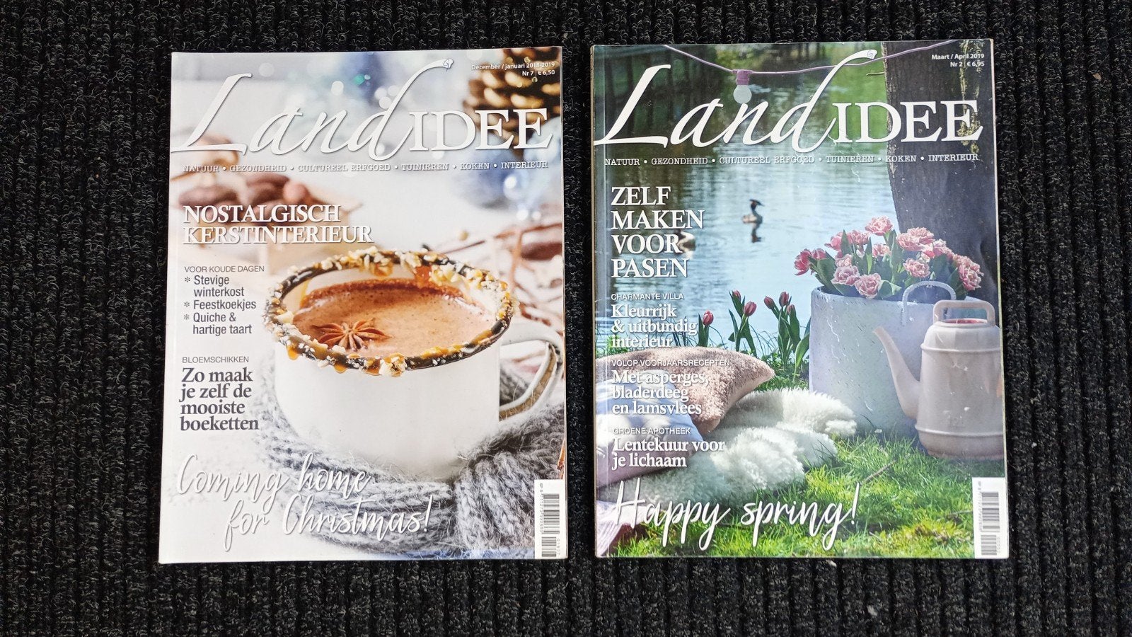 Landidee tijdschriften - 2 edities, Boeken, Tijdschriften en Kranten, Ophalen, Zo goed als nieuw, Overige typen