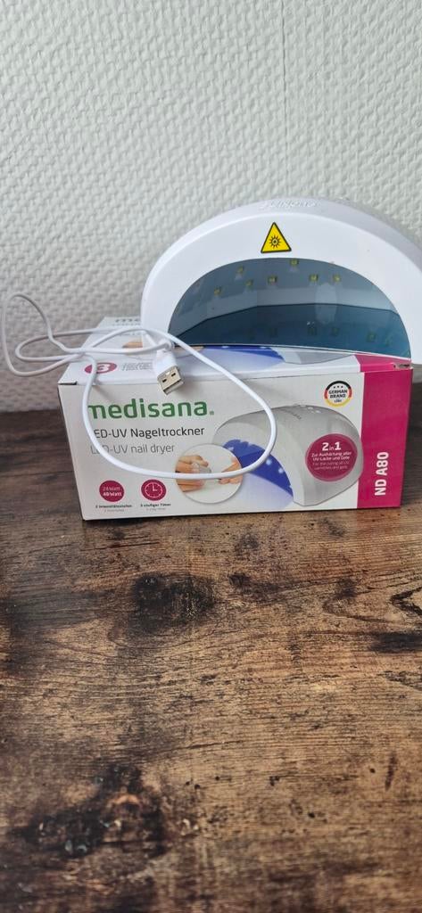 Medisana LED-UV Nageldroger ND A80, Ophalen of Verzenden, Zo goed als nieuw