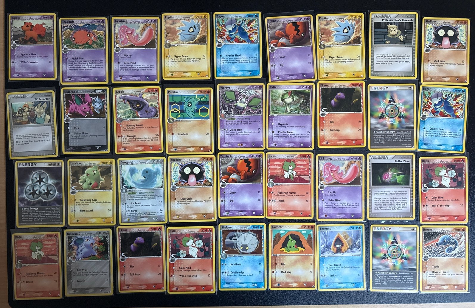 36x Zeldzame Pokémon Dragon Frontiers Delta Species 2006, Hobby en Vrije tijd, Verzamelkaartspellen | Pokémon, Ophalen of Verzenden