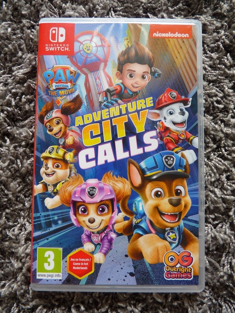 Paw Patrol Adventure City Calls Nintendo Switch 1&2, Avontuur en Actie, 1 speler, Ophalen of Verzenden, Zo goed als nieuw