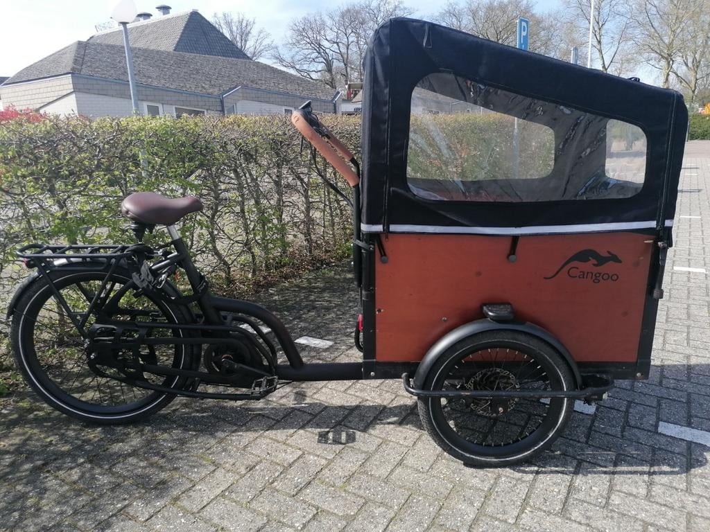 Electrische cangoo noon bakfiets, Ophalen, 4 kinderen of meer