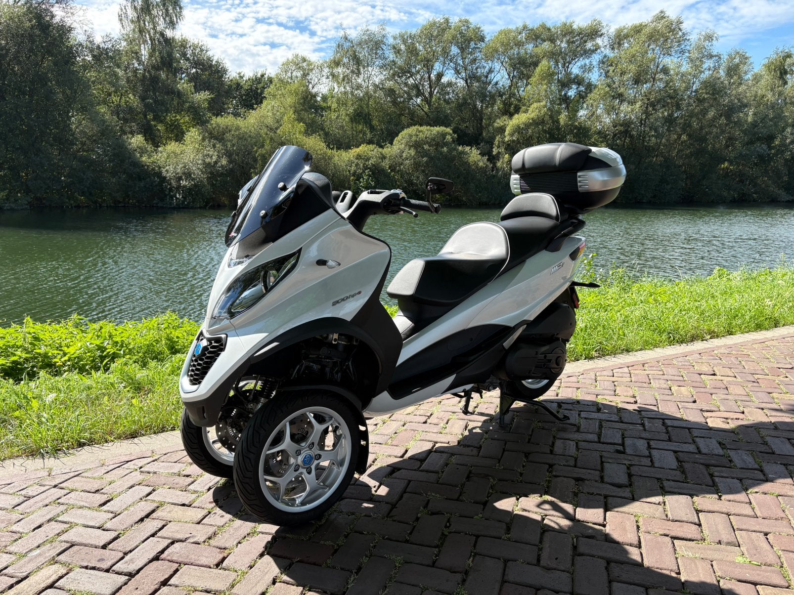 Piaggio MP3 500 HPE ASR ABS! Weinig KM ZGAN! Zeer Compleet!, Motoren, Scooter, 4 cilinders, Particulier, Automaat