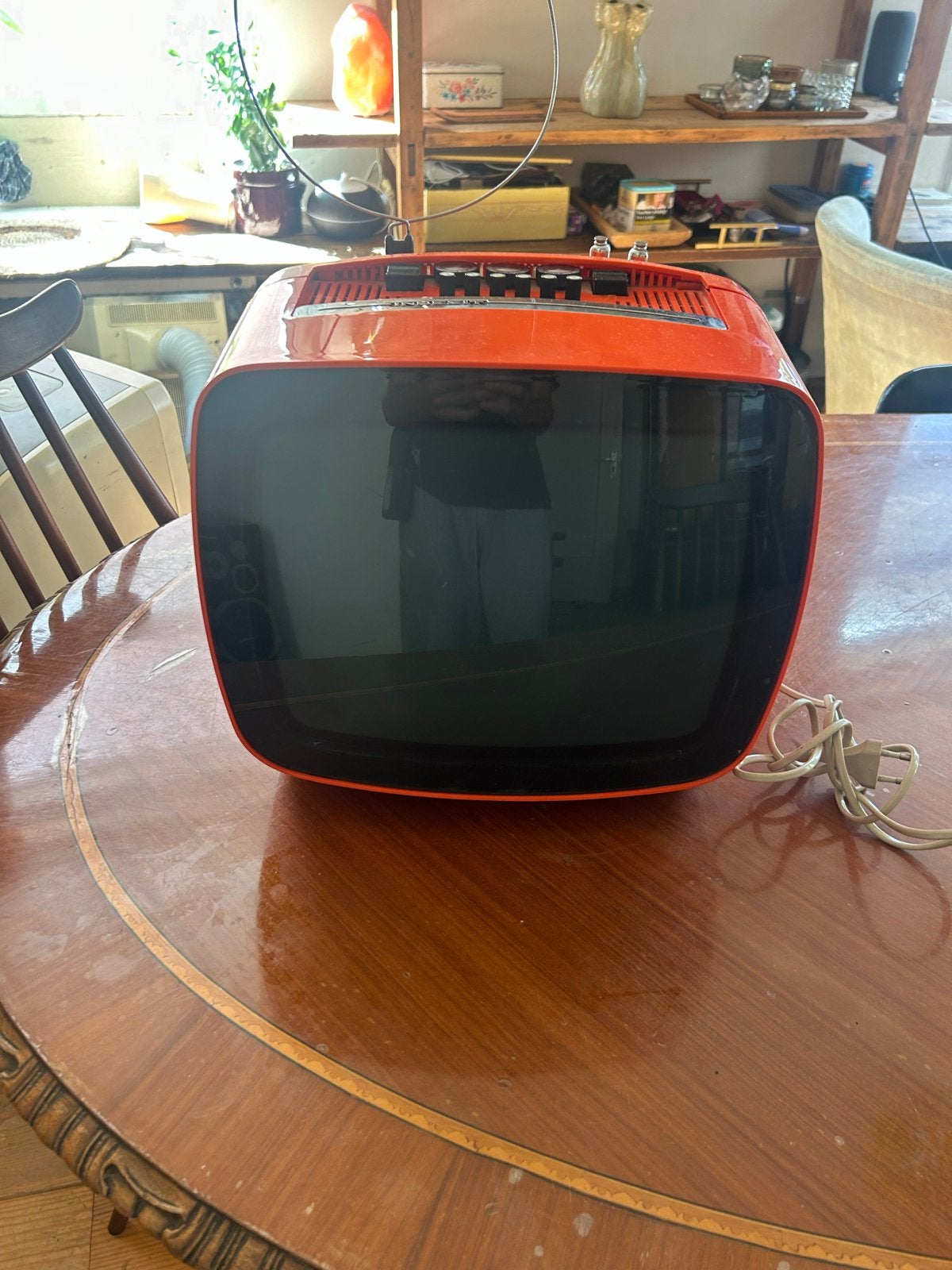 Vintage Indesit T 12" SS Matrix 781 Draagbare TV 12V/220V, Ophalen, Gebruikt, Minder dan 40 cm, Overige merken