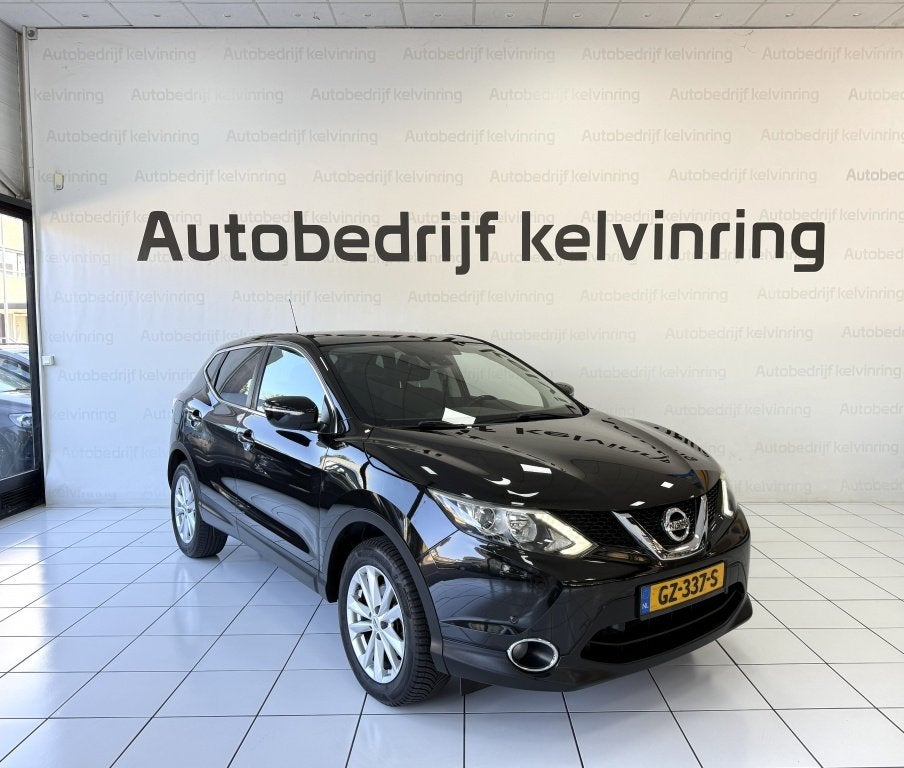 Nissan QASHQAI 1.2 Connect Edition Bovag Garantie Panoramada, Keurmerk '100% Onderhouden', Euro 5, Stof, Gebruikt