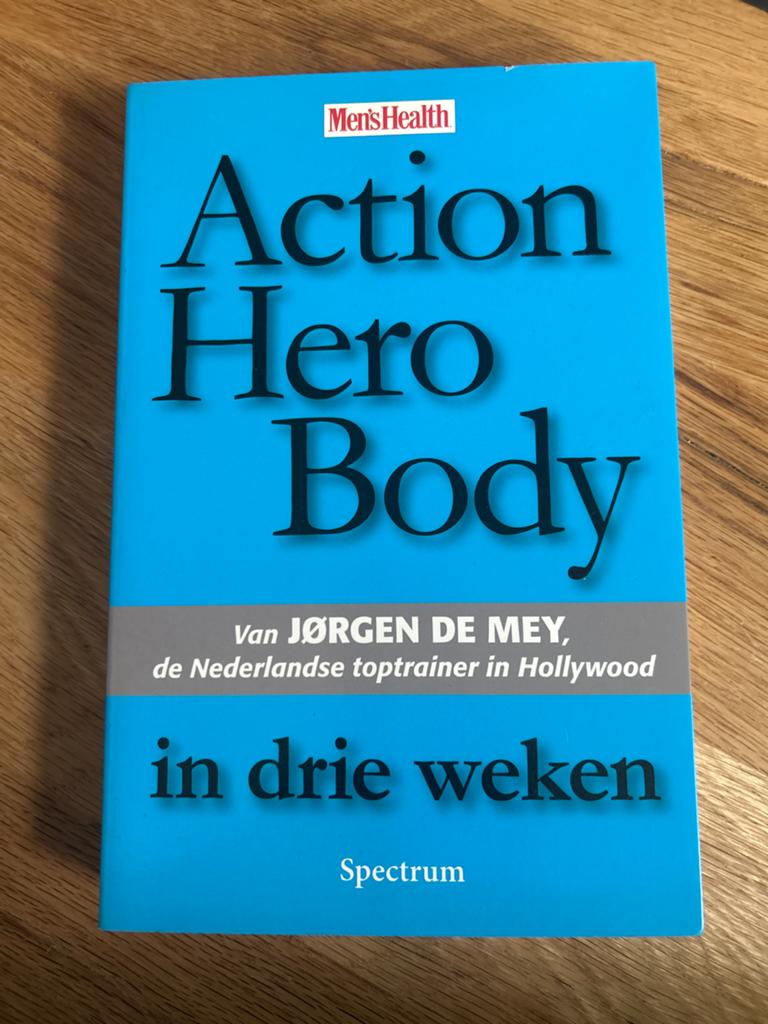 Action Hero Body in drie weken - Jørgen de Mey, Ophalen of Verzenden, Zo goed als nieuw, Gezondheid en Conditie